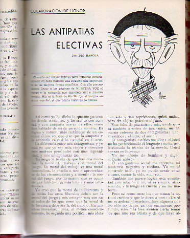 NUESTRA VOZ. Revista mensual de los empleados de Banca. Aos I-II. Nos. 1 al 16.