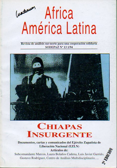 FRICA AMRICA LATINA. Revista de anlisis Sur-Norte para una cooperacin solidaria. N 13.