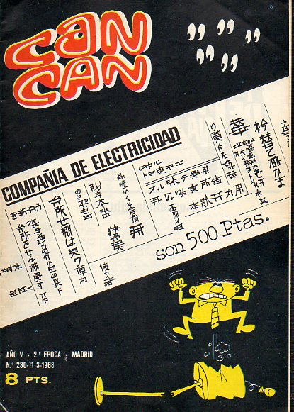 CAN CAN. Revista para mayores. 2 poca. Ao V. N 230.