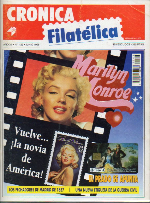 Revista CRNICA FILATLICA. Ao  XII. N 123.