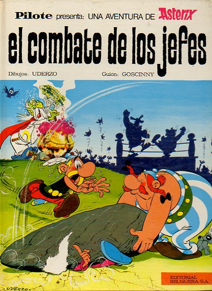 ASTERIX. EL COMBATE DE LOS JEFES. 1 edicin espaola.