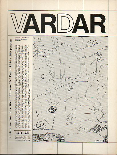 VARDAR. Revista mensual de crtica. N 20.