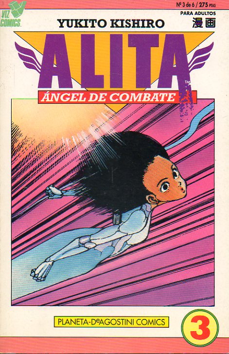 ALITA. NGEL DE COMBATE. N 3 de 6.