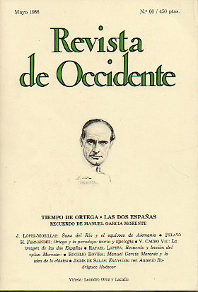 REVISTA DE OCCIDENTE. N 60.