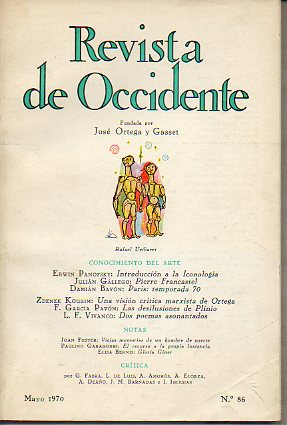 REVISTA DE OCCIDENTE. N 86.