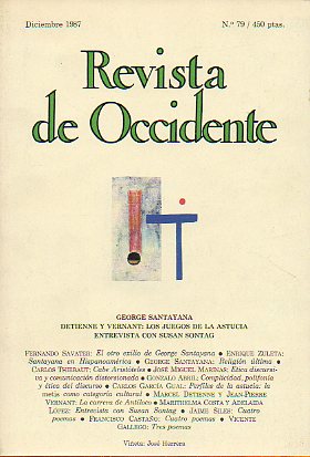 REVISTA DE OCCIDENTE. N 79.