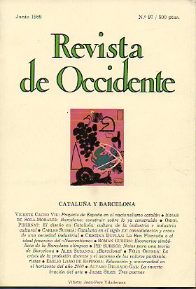 REVISTA DE OCCIDENTE. N 97.