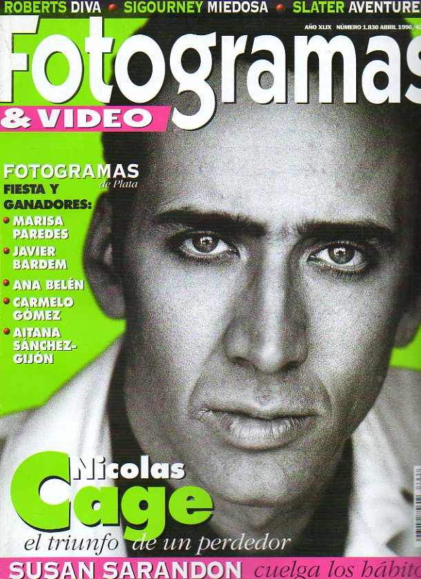 FOTOGRAMAS & VIDEO. Ao XLIX. N 1830.