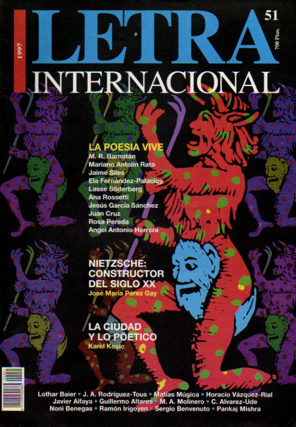 LETRA INTERNACIONAL. N 51.