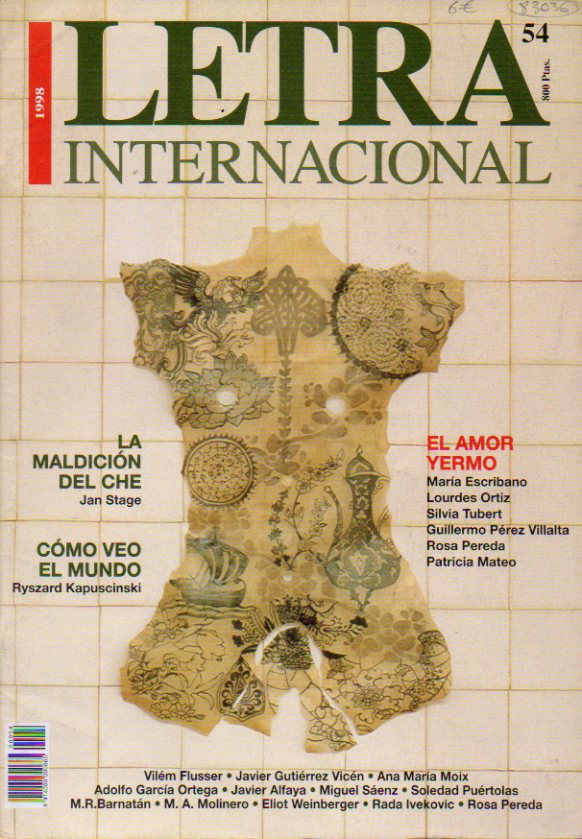 LETRA INTERNACIONAL. N 54.