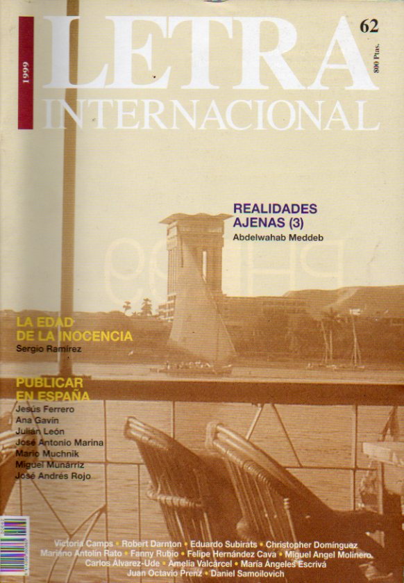 LETRA INTERNACIONAL. N 62.