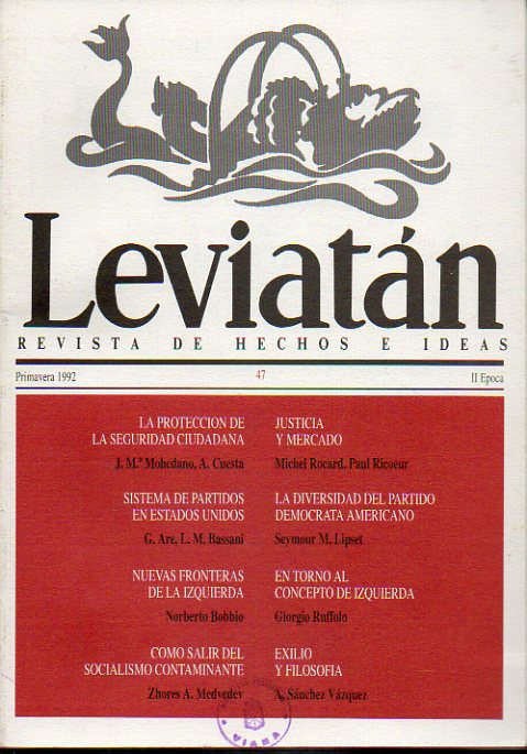 LEVIATN. Revista de Hechos e Ideas. N 47.