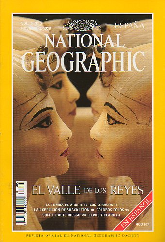 Revista NATIONAL GEOGRAPHIC MAGAZINE ESPAA. Vol. 3. N 5.