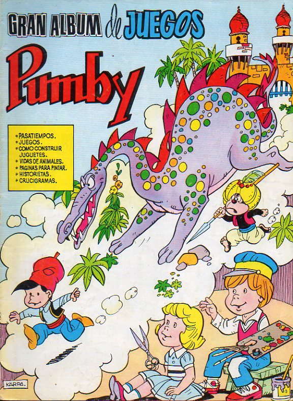 PUMBY. GRAN LBUM DE JUEGOS. N 24.