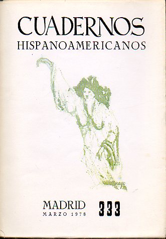 CUADERNOS HISPANOAMERICANOS. Revista mensual de cultura hispnica. N 333.
