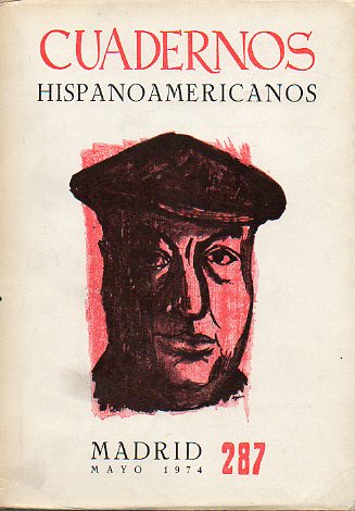 CUADERNOS HISPANOAMERICANOS. Revista mensual de cultura hispnica. N 287. PABLO NERUDA.