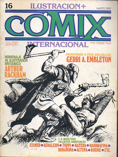 ILUSTRACION + COMIX INTERNACIONAL. N 16.