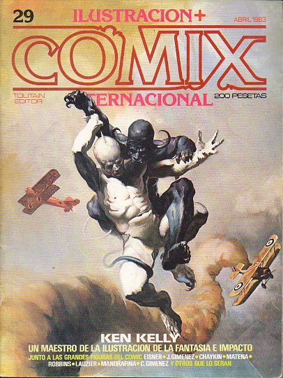 ILUSTRACION + COMIX INTERNACIONAL. N 29.