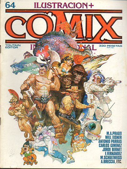 ILUSTRACION + COMIX INTERNACIONAL. N 64.