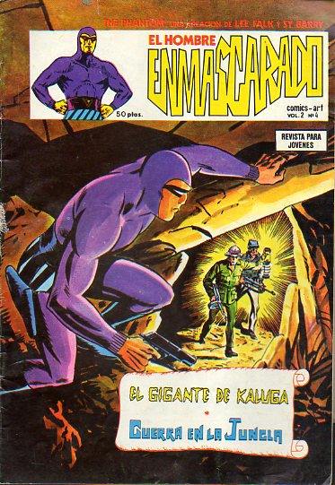 THE PHANTOM / EL HOMBRE ENMASCARADO EDICIN ESPAOLA. Comics Art. Vol. 2. N 4. El gigante de Kaluga. Wilson McCoy: Guerra en la jungla.