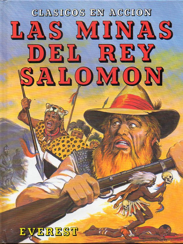 LAS MINAS DEL REY SALOMN. Adapt. Graeme Kent. Ilustrado por Eric F. Rowe.