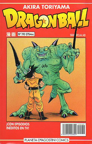 DRAGON BALL. Serie Roja 40 / 3. N 193.