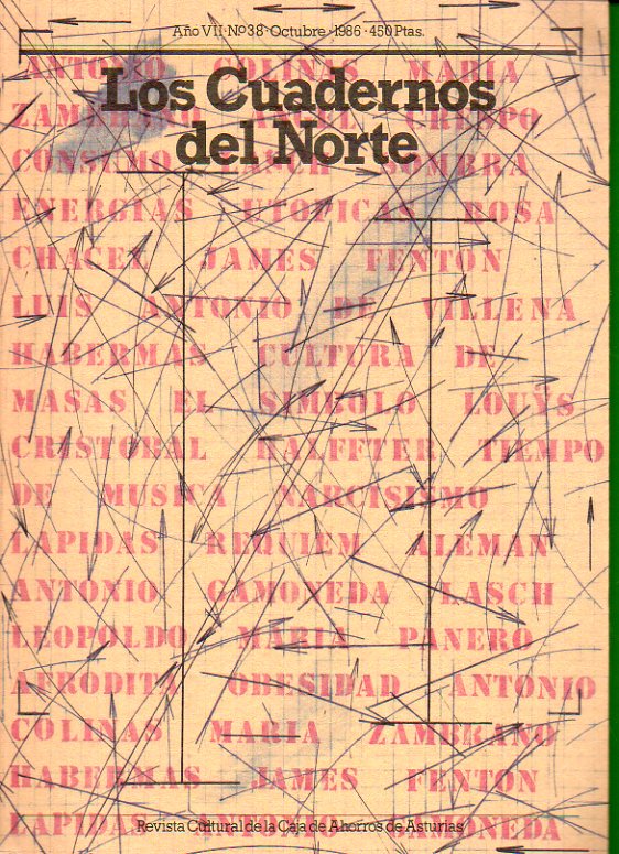 LOS CUADERNOS DEL NORTE. Revista Cultural de la Caja de Ahorros de Asturias. Ao VII. N 38.