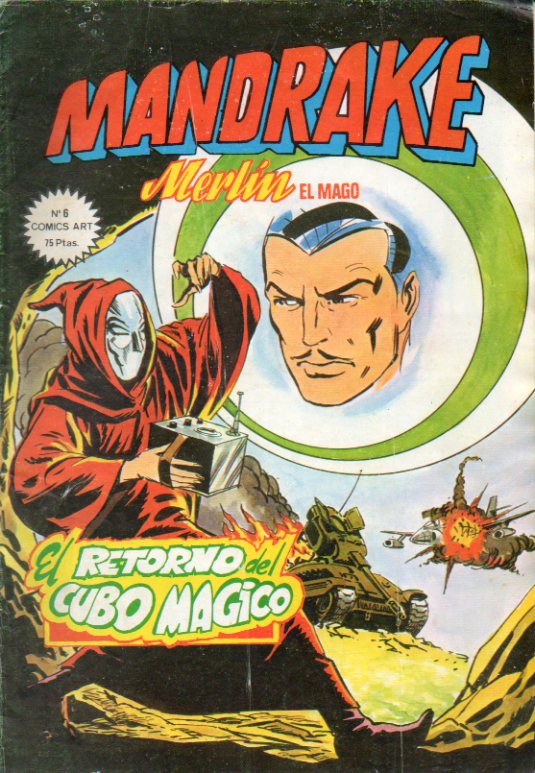 MANDRAKE. MERLN EL MAGO. N 6.