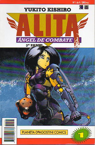 ALITA. NGEL DE COMBATE. 3 parte. N 1 (de 9).