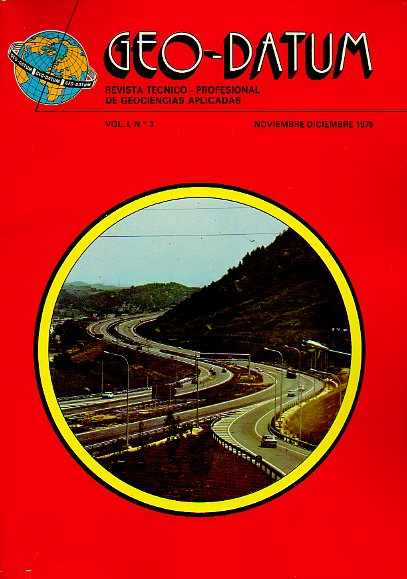 GEO-DATUM. Revista Tcnico.Profesional de Geociencias Aplicadas. Vol. I. N 3.