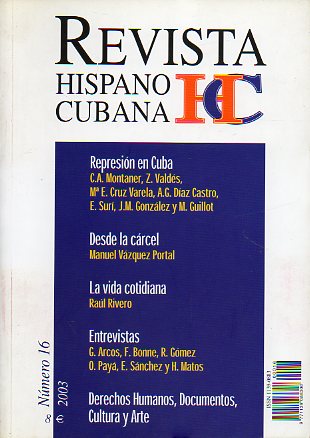 REVISTA HISPANO CUBANA. N 16.