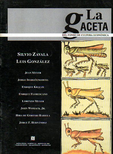 LA GACETA DEL FONDO DE CULTURA ECONMICA. Nueva poca. N 272.