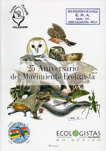 25 ANIVERSARIO DEL MOVIMIENTO ECOLOGISTA.