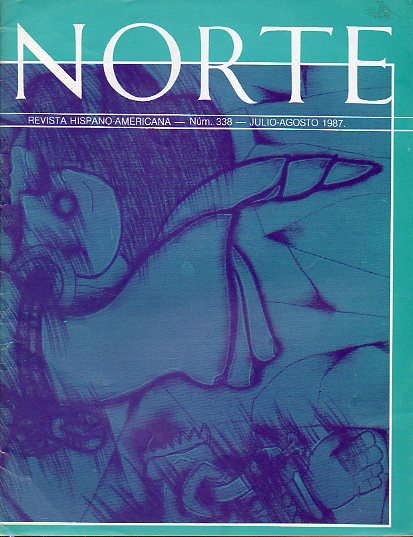 NORTE. Revista Hispano-Americana. Cuarta poca. N 338. Giberto Molina: Crvantes, clsico modrno. Poemas de  Eduardo Lizalde, Angel Urrutia, Leopoldo