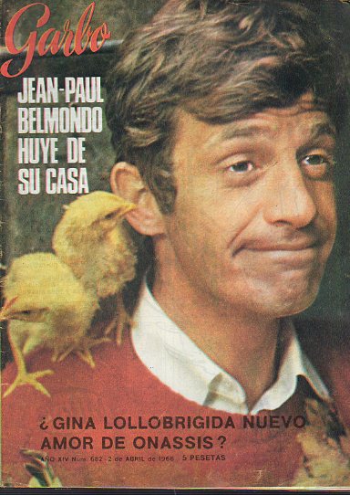 Revista GARBO. Ao XIV. N 682.  Rudolf Ivanovich Abel: yo he jugado con el FBI... Jean Paul Belmondo. Gina sustituye a Maria Callas en el corazn de