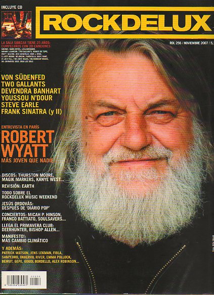 ROCK DE LUX. N 256. ROBERT WYATT / YOUSSOU NDOUR / REVISIN: EARTH... No conserva CD.