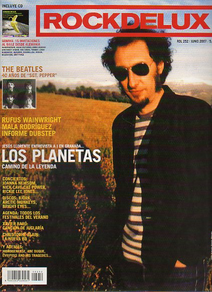 ROCK DE LUX. N 252. LOS PLANETAS, CAMINO DE A LEYENDA / RUFUS WAINWRIGHT / MALA RODRGUEZ ...No conserva CD.