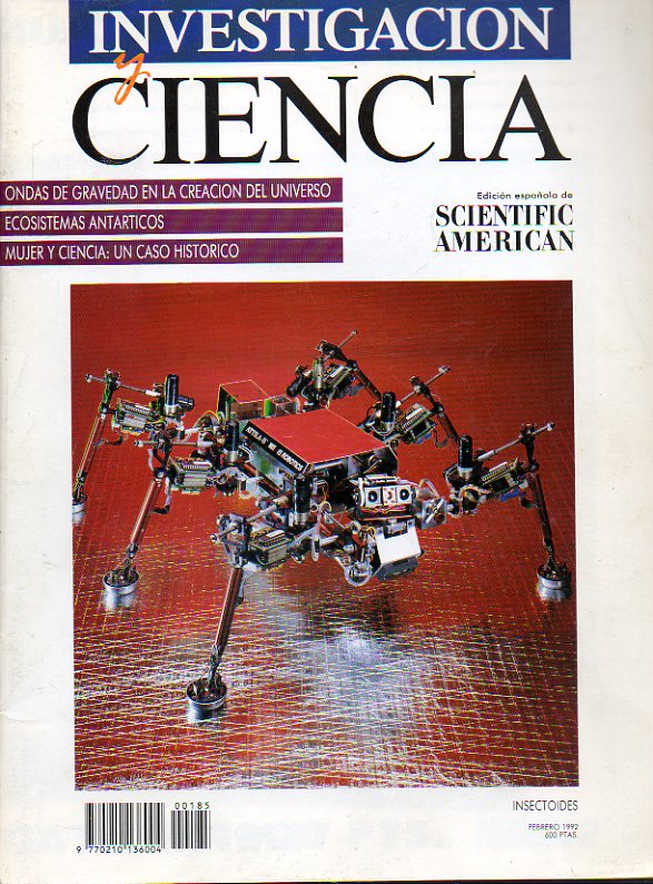 INVESTIGACIN Y CIENCIA. Edicin Espaola de Scientific American. N 185. Combustibles procedentes del sol. Cosmologa cuntica y crecin del aunivers