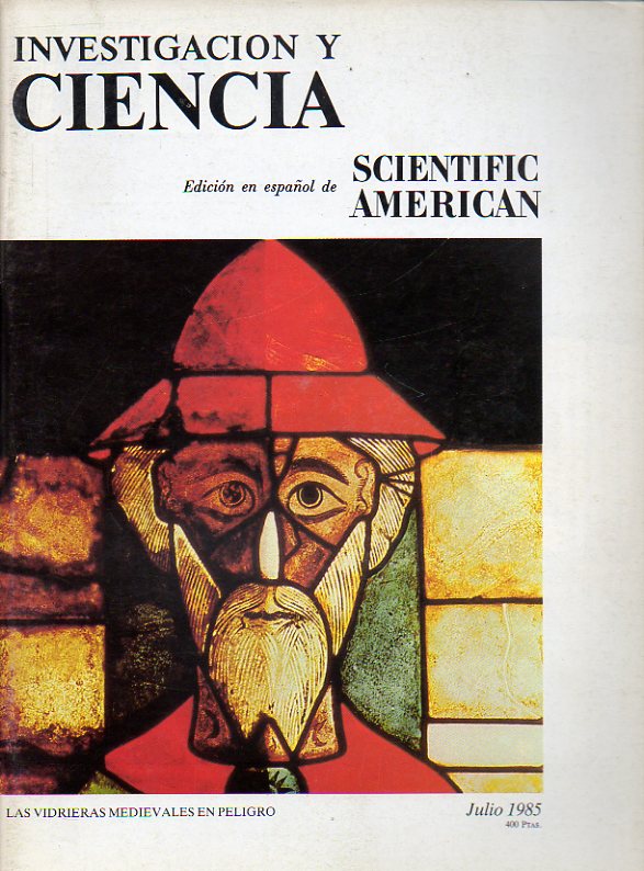 INVESTIGACIN Y CIENCIA. Edicin Espaola de Scientific American. N 106. Paleopalatologa de la columna vertebral. Biologa molecular de las vacunas