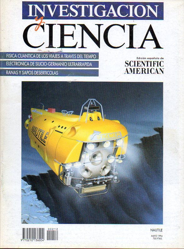 INVESTIGACIN Y CIENCIA. Edicin Espaola de Scientific American. N 212. Electrnica del silicio-germanio ultrarrpida. Habr alimentos para una pob