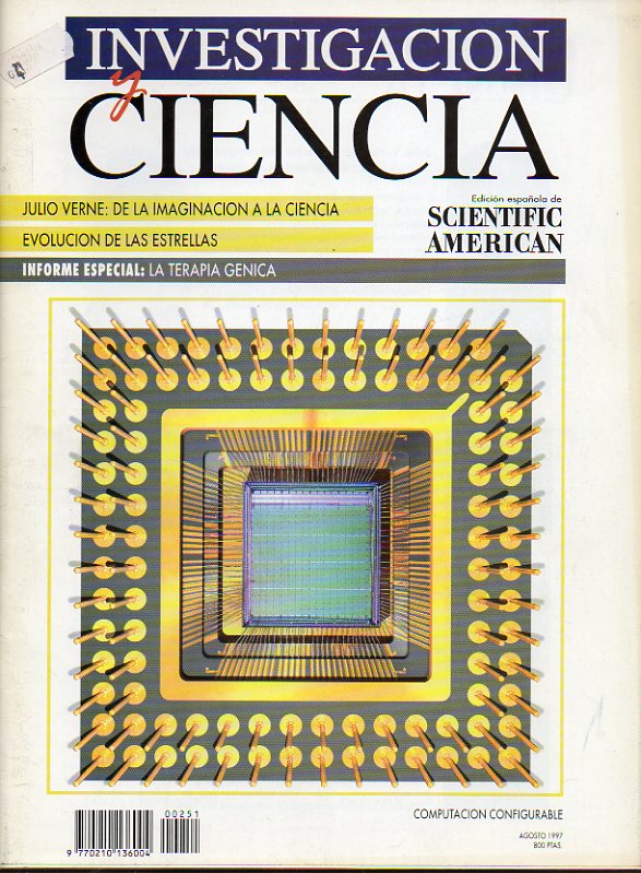 INVESTIGACIN Y CIENCIA. Edicin Espaola de Scientific American. N 251. Julio Verne, un visionario mal comprendido. Computacin congifurable. La fro