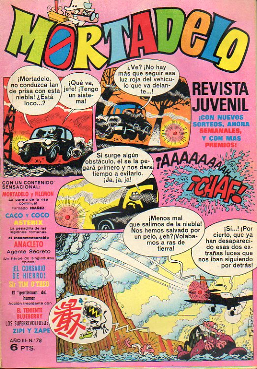 MORTADELO. Revista Juvenil Ao II. N 78