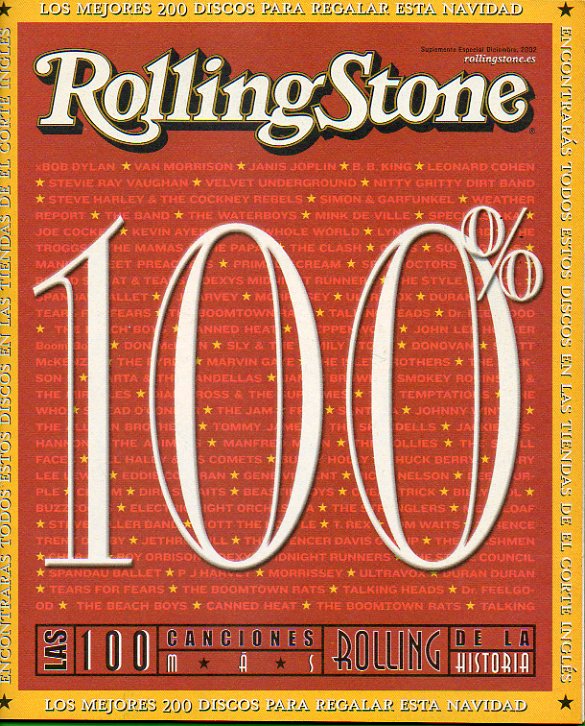 ROLLING STONE. Suplemento LOS MEJORES 100 DISCOS PARA REGALAR ESTA NAVIDAD.