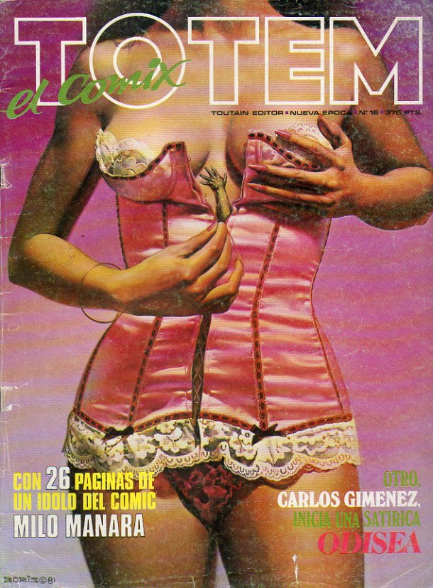 TOTEM. Nueva poca. N 16. Hernu / Bucquoy: Los pobres suean, los ricos duermen;  Vinici-Durand: Paraso; Milo Manara: Soar, quiza; Carlos Gimnez: