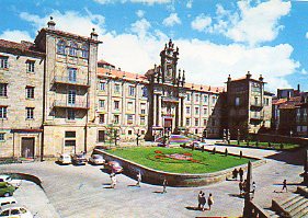 Tarjeta Postal: 3.082. SANTIAGO DE COMPOSTELA. Seminario de San Martn Pinario.