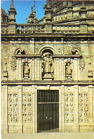 Tarjeta Postal: 3.239. SANTIAGO DE COMPOSTELA. Puerta Santa.