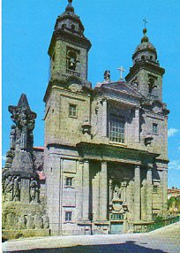 Tarjeta Postal: 3593. SANTIAGO DE COMPOSTELA. Convento de San Francisco.