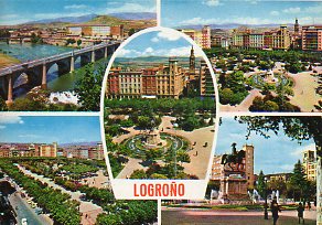 Tarjeta Postal: N 309. LOGROO.