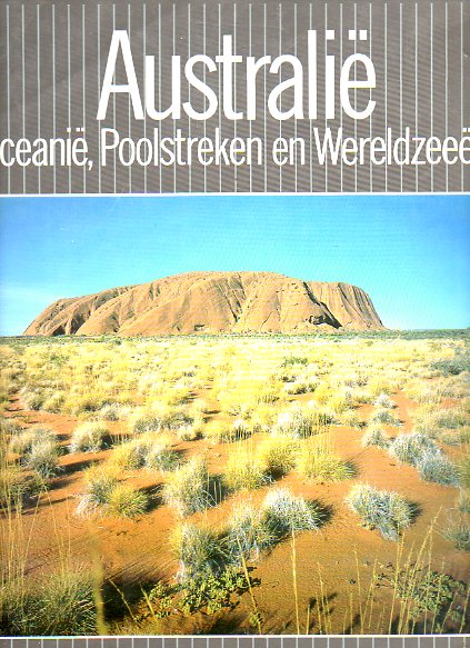 GROTE LEKTURAMA WERELDATLAS. AUSTRALI. OCEANI, POOLSTREKEN EN WERELDZEEN.