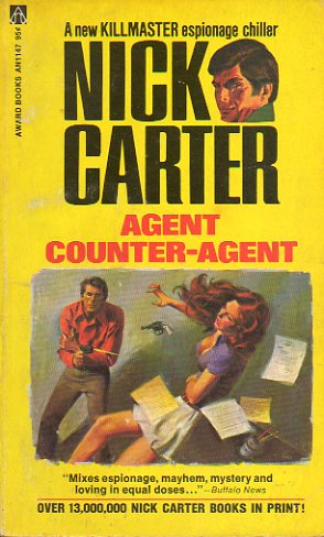 NICK CARTER. AGENT COUNTER-AGENT.